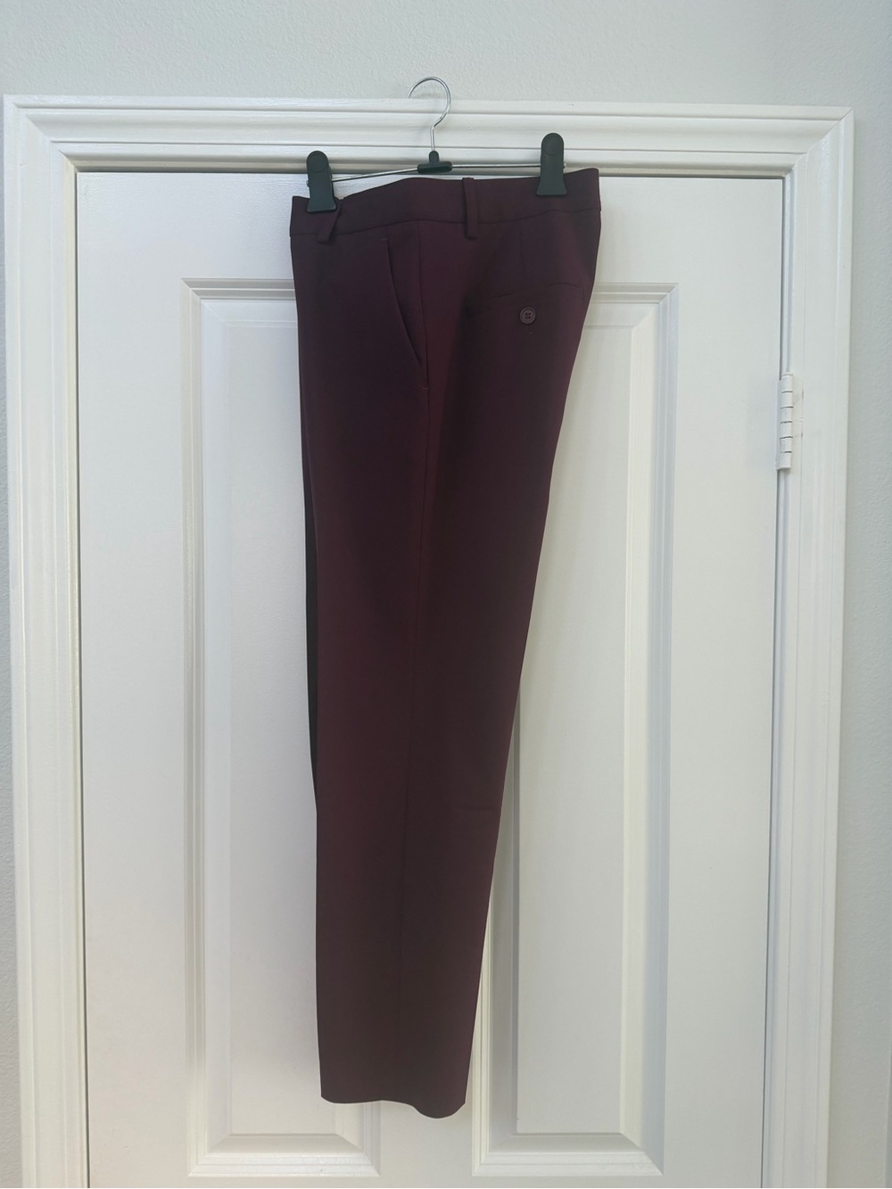 Theory Plum Tailored Dress Pants